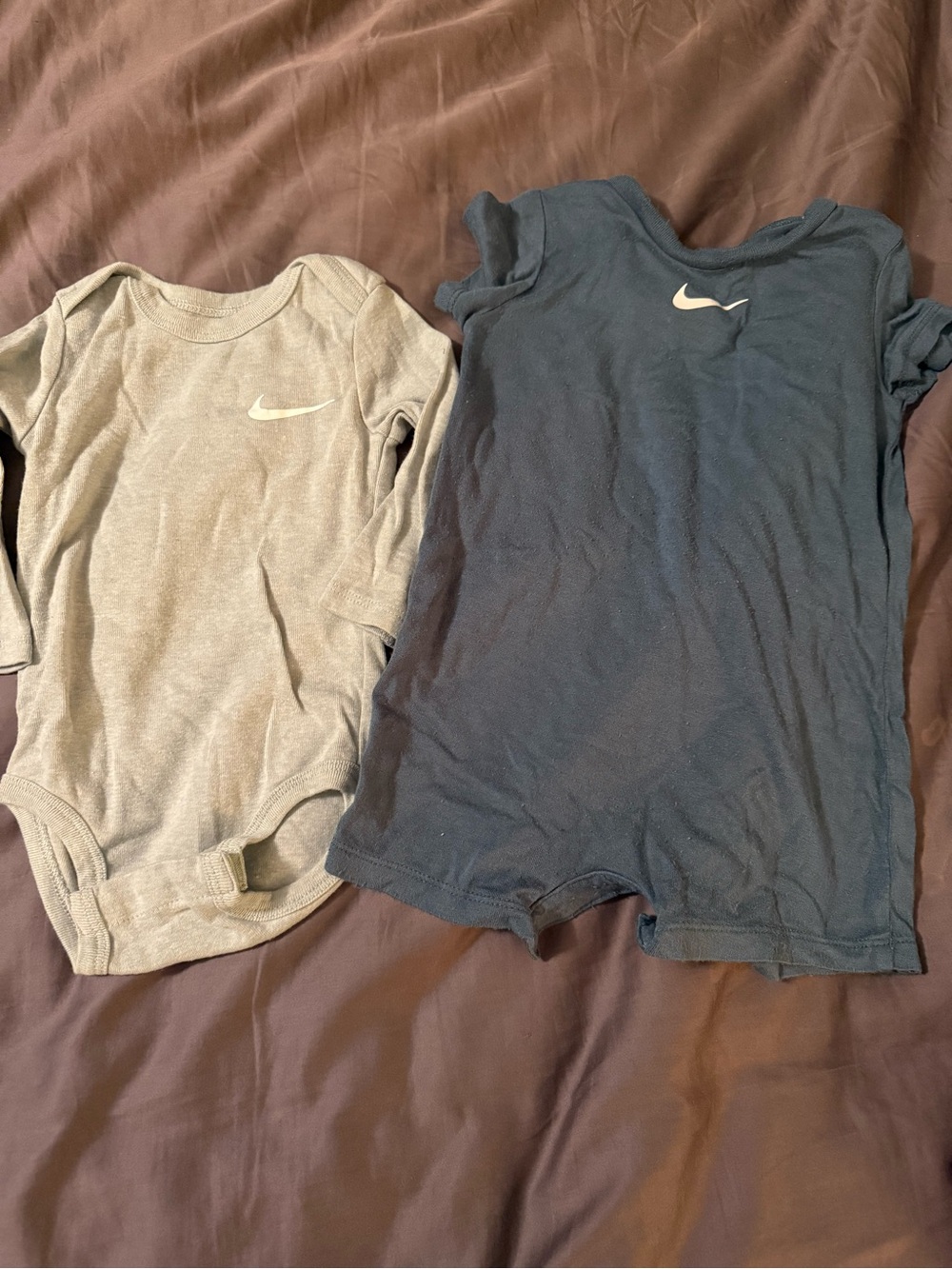 Nike Baby Boy Onesie and Romper bundle